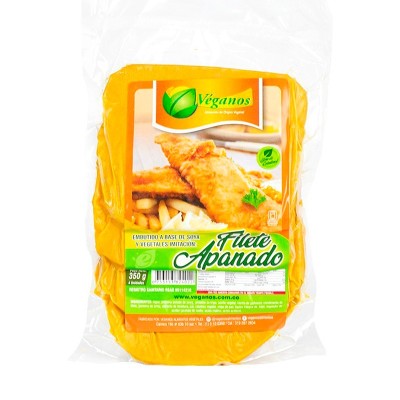 Filete Apanado, Carnes Vegetariana Vegana, Proteína Vegetal, Carnes Veganas