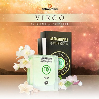 Loción Astrológica Virgo, aromaterapia astrológica.